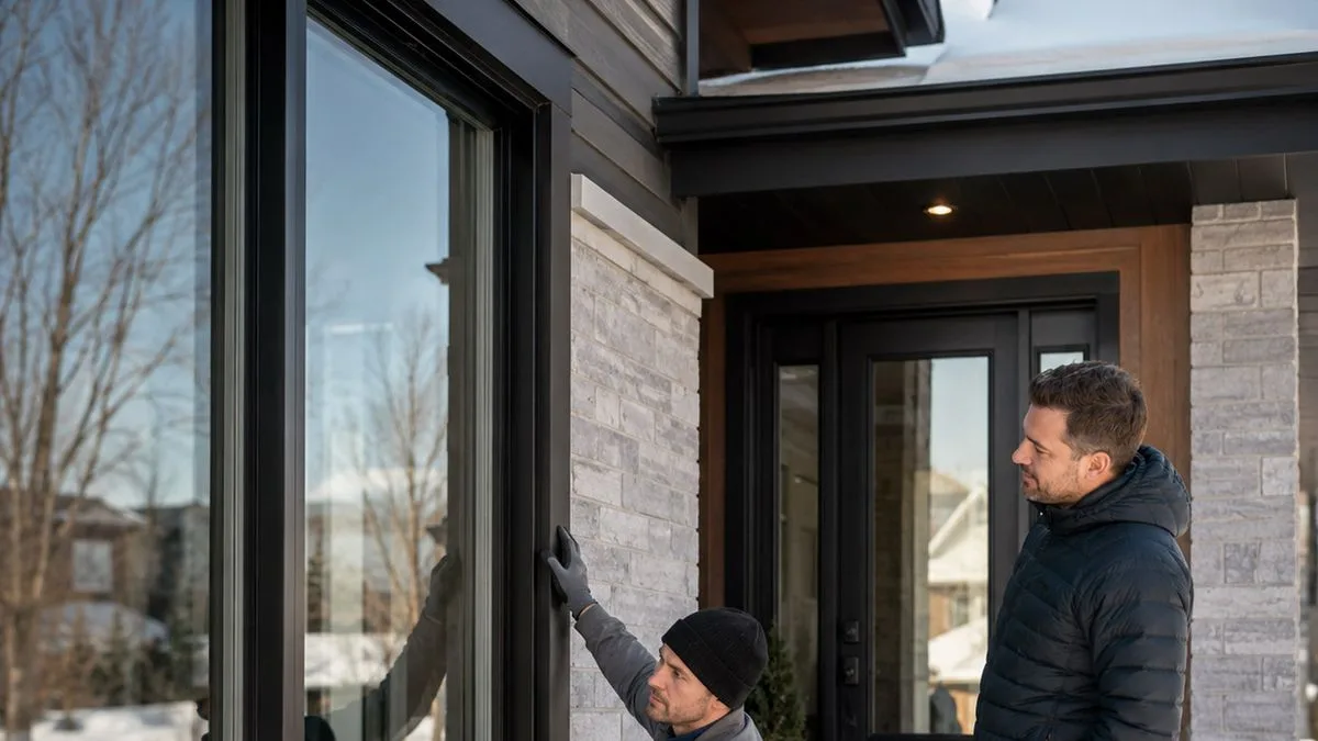 Portes et fenêtres — AEG Installations, Sherbrooke