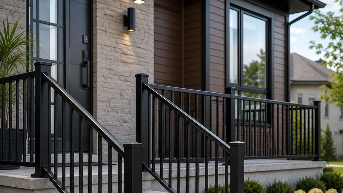 Installation de rampe d'aluminium — AEG Installations, Estrie